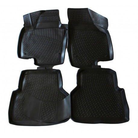 Per modello specifico Rubber car floor mats for VOLKSWAGEN Tiguan 2007-2015 | race-shop.it