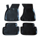 Per modello specifico Rubber car floor mats for AUDI A4 B8 03/2008-2014 | race-shop.it