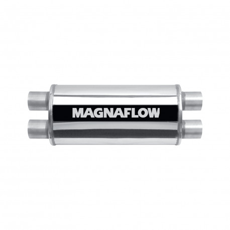 2x ingresso / 2x uscita MagnaFlow Inossidabile silenziatore 14468 | race-shop.it