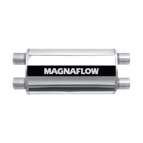 2x ingresso / 2x uscita MagnaFlow Inossidabile silenziatore 14568 | race-shop.it