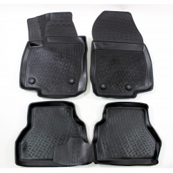 Rubber car floor mats for FORD B MAX 2012- up