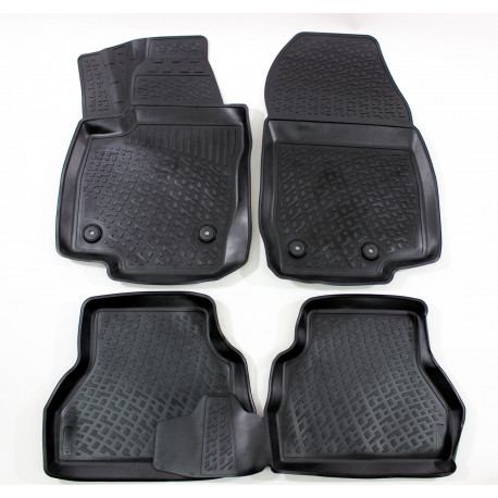 Per modello specifico Rubber car floor mats for FORD B MAX 2012- up | race-shop.it