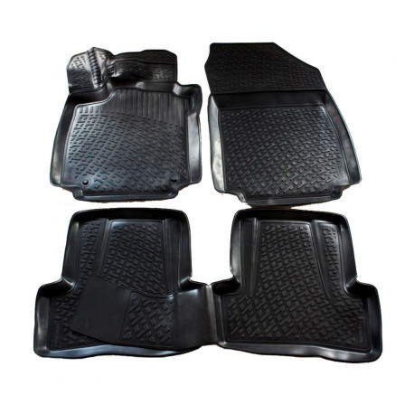 Per modello specifico Rubber car floor mats for RENAULT Clio IV 2012-2019 | race-shop.it