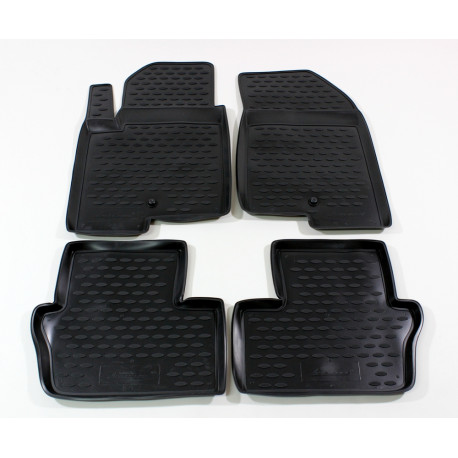 Per modello specifico Rubber car floor mats for FIAT 500X 2014-up | race-shop.it