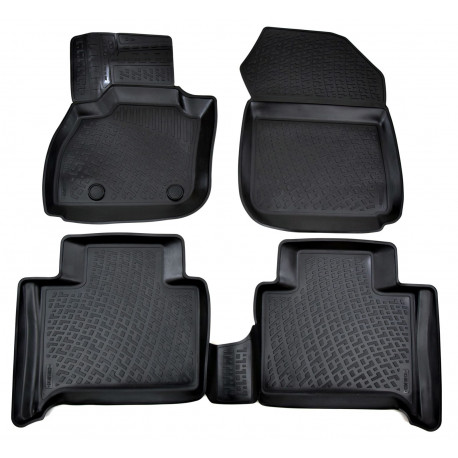 Per modello specifico Rubber car floor mats for RENAULT ZOE 2012 - up | race-shop.it