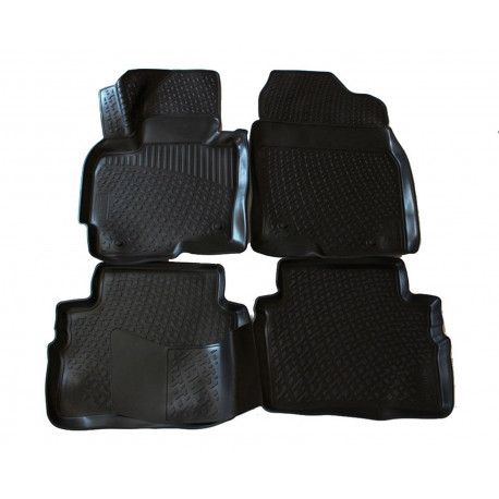 Per modello specifico Rubber car floor mats for MAZDA 6 sedan 2012 - up | race-shop.it