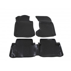 Rubber car floor mats for MERCEDES A- Class W168 1997-2004