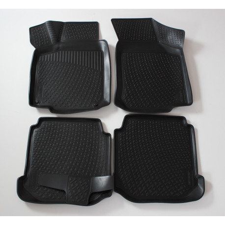 Per modello specifico Rubber car floor mats for TOYOTA Verso 2012-up | race-shop.it