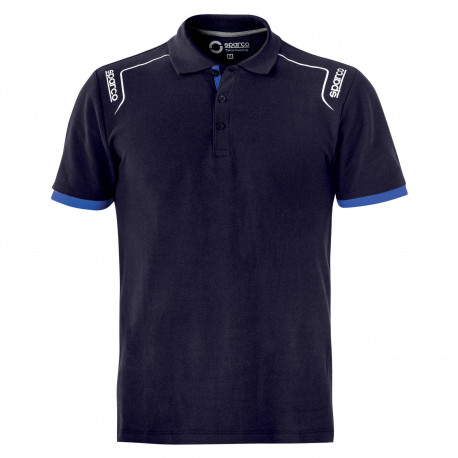 Magliette Polo SPARCO Portland Tech Stretch Plus, blu navy | race-shop.it