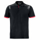 Magliette SPARCO Portland Polo shirt Tech stretch plus navy black | race-shop.it