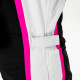 Tute Tuta da karting per bambini omologata CIK-FIA SPARCO Lady Kerb K44, nero/bianco/rosa | race-shop.it