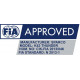 Tute Tuta da karting per bambini omologata CIK-FIA SPARCO Thunder K43, nero/arancione | race-shop.it