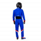 Tute Tuta da karting per bambini omologata CIK-FIA SPARCO Thunder K43, blu/rosso | race-shop.it