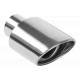 Oval with one output Terminale di scarico universale Magnaflow 35158 | race-shop.it