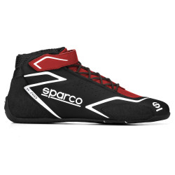 Scarpe da karting Sparco K-SKID, nero/rosso