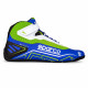 Scarpe Bambino scarpe da corsa SPARCO K-Run blu/verde | race-shop.it