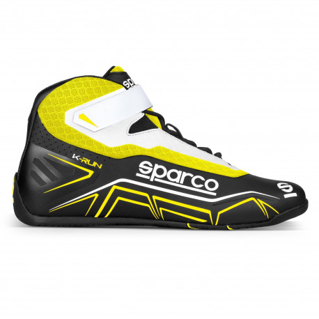 Scarpe Scarpe da karting per bambini Sparco K-RUN, nero/giallo fluo | race-shop.it