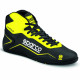 Scarpe da karting Sparco K-POLE, nero/giallo fluo