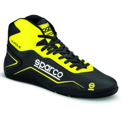 Scarpe da karting Sparco K-POLE, nero/giallo fluo