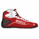 Scarpe da karting per bambini Sparco K-POLE, rosso/bianco