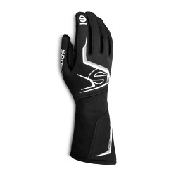 Guanti da karting Sparco TIDE K (cuciture esterne), nero