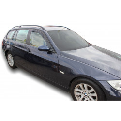 Window deflectors for BMW seria 3, E 91, 5D 2005-2013 (+OT) COMBI 4pcs (front+rear)