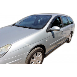Window deflectors for CITROEN C5 5D 2001-2008 (+OT) COMBI 4pcs (front+rear)