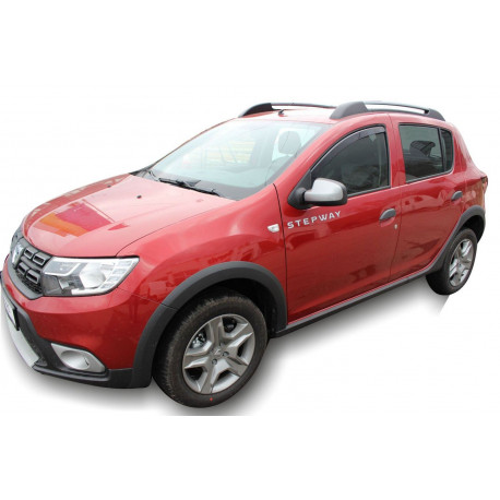 Deflettori finestre Window deflectors for DACIA STEPWAY II 4D 2012-2020 (+OT) 4pcs (front+rear) | race-shop.it