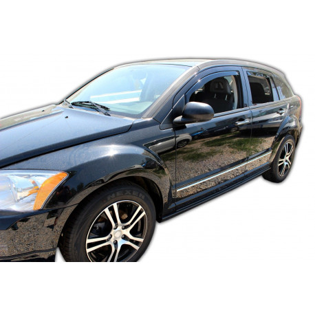 Deflettori finestre Window deflectors for DODGE CALIBER 5D 2006-2012 (+OT) 4pcs (front+rear) | race-shop.it