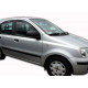Deflettori finestre Window deflectors for FIAT PANDA II 5D 09/2003-2012 (+OT) 4pcs (front+rear) | race-shop.it