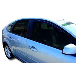 Window deflectors for FORD FOCUS II 4,5D 11/2004-2010 2pcs (front)
