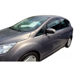 Window deflectors for FORD GRAND C-MAX 5D 2011-up 2pcs (front)
