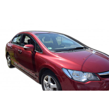 Deflettori finestre Window deflectors for HONDA CIVIC VIII 4D 2006-2012 SED (+OT) 4pcs (front+rear) | race-shop.it
