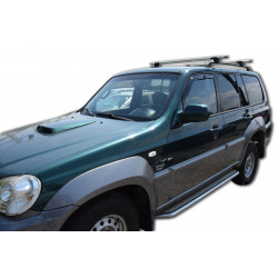 Window deflectors for HYUNDAI TERRACAN 5D 2001-2007 2pcs (front)