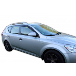 Window deflectors for KIA CEED I 5D 2007-2011 2pcs (front)