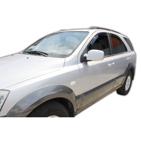 Deflettori finestre Window deflectors for KIA SORENTO I 5D 2002-2009 (+OT) 4pcs (front+rear) | race-shop.it