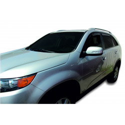 Window deflectors for KIA SORENTO II 5D 2009-2015 (+OT) 4pcs (front+rear)