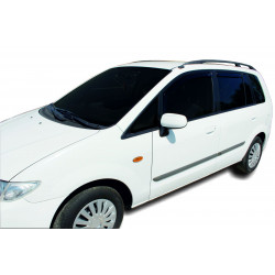 Window deflectors for MAZDA PREMACY 5D 1999- 2005 (+OT) 4pcs (front+rear)