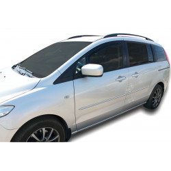 Window deflectors for MAZDA 5 5D 2006-2018 2pcs (front)