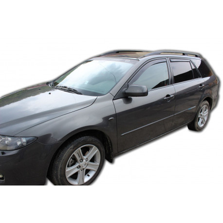 Deflettori finestre Window deflectors for MAZDA 6 5D 2002-2007 (+OT) COMBI 4pcs (front+rear) | race-shop.it