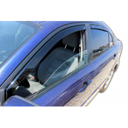 Window deflectors for MAZDA 6 5D 2002-2007 (+OT) HTB 4pcs (front+rear)