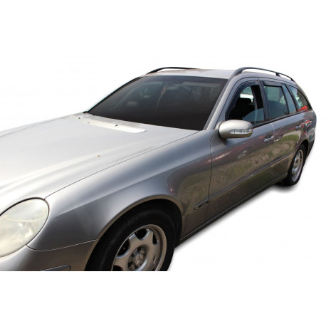 Deflettori finestre Window deflectors for MERCEDES klasa E, W 211, 5D 03/2002-2008 (+OT) combi 4pcs (front+rear) | race-shop.it