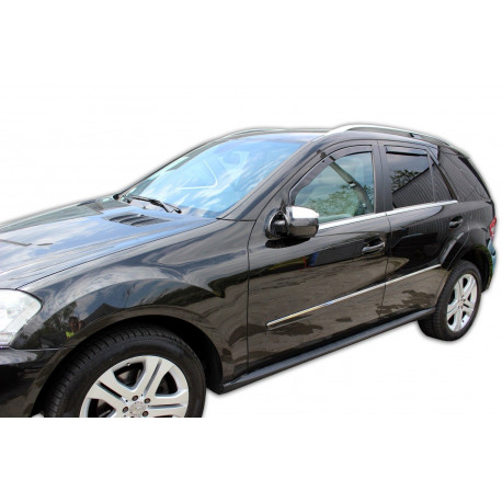 Deflettori finestre Window deflectors for MERCEDES klasa M, W 164, 5D 06/2005-2011 (+OT) 4pcs (front+rear) | race-shop.it