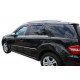 Deflettori finestre Window deflectors for MERCEDES klasa M, W 164, 5D 06/2005-2011 (+OT) 4pcs (front+rear) | race-shop.it