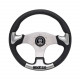 Volanti 3 volante a raggi Sparco P222, 345mm pelle,argento | race-shop.it