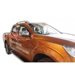 Window deflectors for NISSAN NAVARA IV 4D 2014-up 2pcs (front)