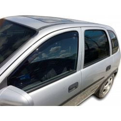 Window deflectors for OPEL COMBO 1993-2001 2pcs (front)