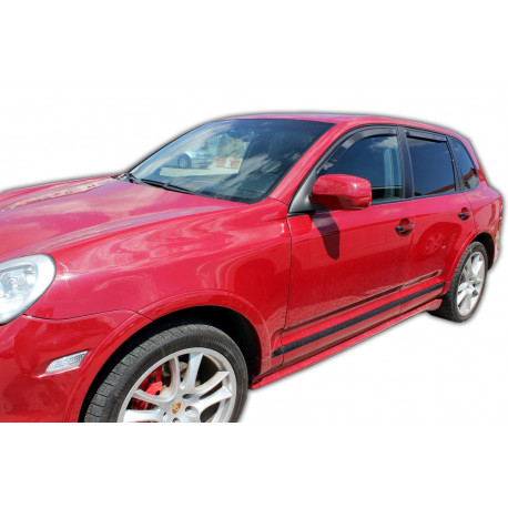 Deflettori finestre Window deflectors for PORSCHE Cayenne 5D 2002-2010 (+OT) 4pcs (front+rear) | race-shop.it