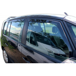 Window deflectors for RENAULT ESPACE IV 5D 2003-2014 (+OT) 4pcs (front+rear)
