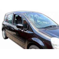 Window deflectors for RENAULT MODUS 5D 2004-up 2pcs (front)